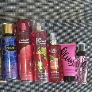 Bath and body works body sprays